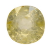 22 mm (45.80 cts) Round Light Yellow Sapphire A Grade