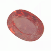 Sapphire Faceted Padparadscha Oval   7.7X5.6mm  VS  clarity AA