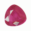Ruby Faceted Red Trillion   4.2X4.2mm  VS1  clarity AAA  quality