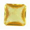 Sapphire Faceted Padparadscha  Princess Cut   6.9X6.8mm  VS  cla
