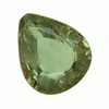 Sapphire Faceted Green Pear   9.2X7.5 mm  VS  clarity AA  qualit