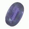 Sapphire Faceted Purple Oval   9.1X5.9mm  VS  clarity AA  qualit