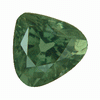 Sapphire Faceted Green Pear   8.0X7.8mm  VS  clarity AA  quality