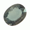 Sapphire Faceted Green Oval   7.3X5.5mm  VS  clarity AA  quality