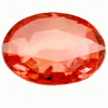 Sapphire Faceted Padparadscha Oval 6.7X5.0 mm. I1 clarity AA Sapphire Faceted Padparadscha Oval 6.7X5.0 mm. I1 clarity AA