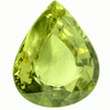 Sapphire Faceted Green Pear   9.4x7.5 mm.  SI  clarity AAA  qual