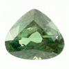 Sapphire Faceted Green Trillion 7.5x8.8 mm. SI clarity AAA Sapphire Faceted Green Trillion 7.5x8.8 mm. SI clarity AAA