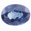 Sapphire Faceted Green/Blue Oval   8.7x6.5 mm.  SI  clarity AAA