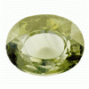 Sapphire Faceted Green Oval   8.3x6.6 mm.  SI  clarity AAA  qual