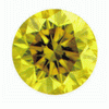 100 Ct Twt Round Yellow Sapphire 3-3.5 mm AAA Grade