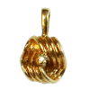 Diamond Pendant in 10 Yellow Gold
