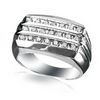 1.06 Carats Diamond Ring in 18k White Gold 1.06 Carats Diamond Ring in 18k White Gold