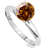 0.50 Carat Cognac Diamond Ring in 14k Gold