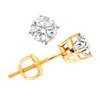 1.75 Ct Twt I2/I3 Diamond Earrings In 14K Yellow or White Gold