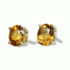 1 Carats Sapphire Earrings in 14k Gold