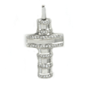 1.44 Carat VS Diamond Pendant In 18k White Gold