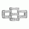 0.78 Carat Diamond Pendant In 18k White Gold