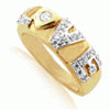 0.28 Carats Diamond Ring in 18k Gold
