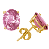 2 Ct Twt Kunzite Earrings in 14k White or Yellow Gold