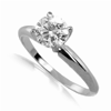 1.66 Carat White Diamond Ring in 14k White Gold