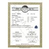 Fifth Avenue Gem Lab Certificate
