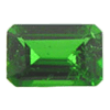 6x4 mm Emerald Cut Chrome Diopside 10 Piece Lot