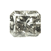 0.60 Carat Octagon Diamond I2/I3 Clarity