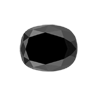 2.70 Carat Oval Black Diamond AAA Grade