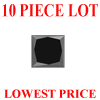 1.5 mm Princess Cut Black Diamond 10 Pc Lot