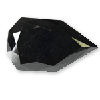5.70 Carat Fancy Pear Shape Black Diamond