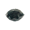 1.70 Carat Marquise Shape Blue Diamond I2-I3 Clarity
