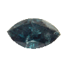 2.70 Carat Marquise Shape Blue Diamond I3-I4 Clarity