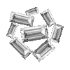 1 Ct Twt Baguette White Diamond Lot size 0.01-0.06 Ct I2/I3 Clar