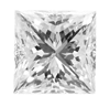 2.75 mm Princess Cut Diamond 0.11 Ct I1/I2 Clarity