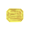 1.65 Ct Octagon Yellow Diamond I2 Clarity
