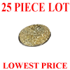 16x12 mm Oval Mystic Gold Drusy Quartz 25 piece Lot
