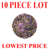 22 mm Round Mystic Golden Pink Drusy Quartz 10 piece Lot 22 mm Round Mystic Golden Pink Drusy Quartz 10 piece Lot