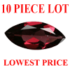 8x4 mm Marquise Faceted Garnet 10 piece Lot AAA Grade