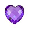 12 mm Heart Shape African Amethyst in AAA Grade