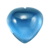 7 mm Heart Swiss Blue Topaz in AA Grade