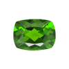 6x4 mm Long Cushion Chrome Diopside in AAA Grade