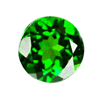 5 mm Round Faceted Chrome Diopside 10 piece Lot AAA Grade