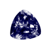 6 mm Trillion Faceted Iolite 5 piece Lot AAA Grade