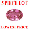 7x5 mm Oval Kunzite Super Fine Grade 5 Pcs Lot