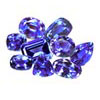 50 Cts twt. Purplish Blue Tanzanite Lot Size (0.25 cts-below)