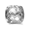 10 mm Antique Cushion White Topaz in A Grade