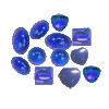 300 Cts Mixed Iolite Cabochons Lot