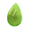 7x5 mm Pear Peridot Cabochon in AA Grade