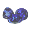 10 Carats (1-2 Carats)  Mixed Purplish Blue Tanzanite Lot