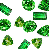 10 Cts twt. Tsavorite Lot size (0.25ct and below)